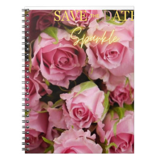 Caderno Espiral Pétalas e Páginas: Livro de Nota Espiral