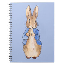 Peter com um fundo azul