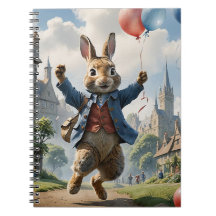 Peter, o coelho com balões