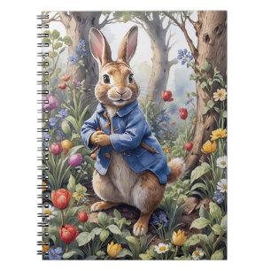Caderno Espiral Peter, o coelho encantou a floresta