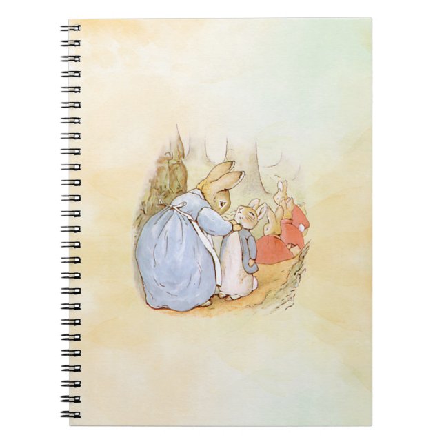 Caderno Espiral Peter Rabbit (mãe) (Frente)