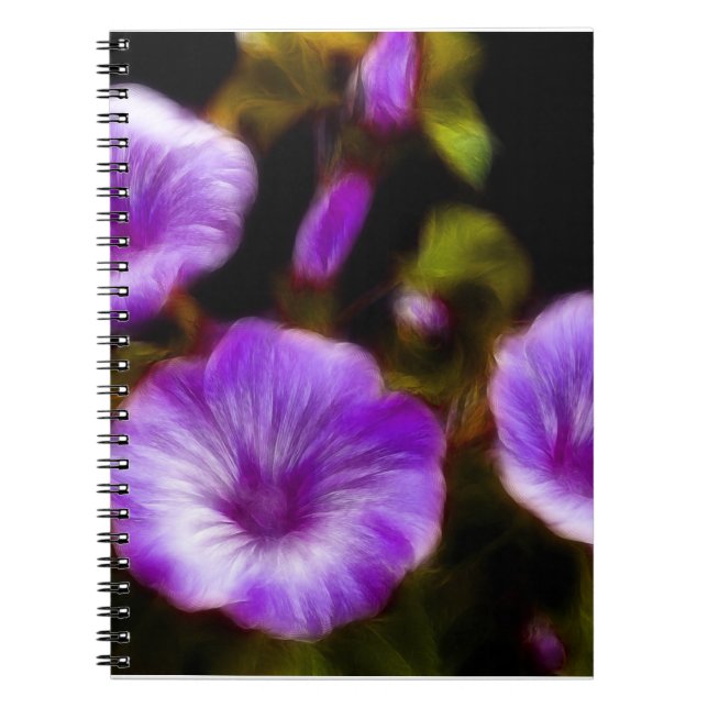 Caderno Espiral petunias2bc grande (Frente)