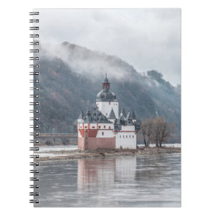 Caderno Espiral Pfalzgrafenstein Castle Alemanha