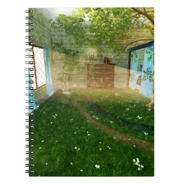 Caderno Espiral Phantastes: No Notebook Fairy Land (Frente)