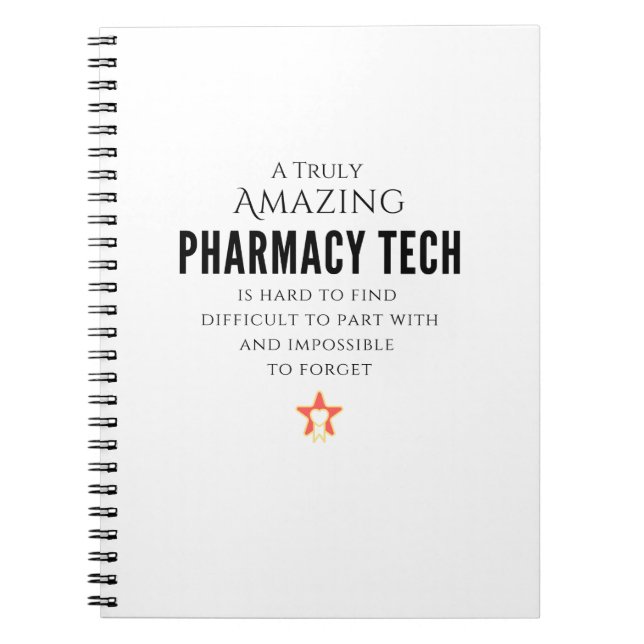 Caderno Espiral Pharmacy Tech (Frente)
