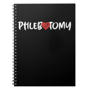 Caderno Espiral Phlebotomist Phlebotomy