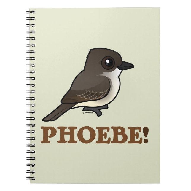 CADERNO ESPIRAL PHOEBE! (Frente)