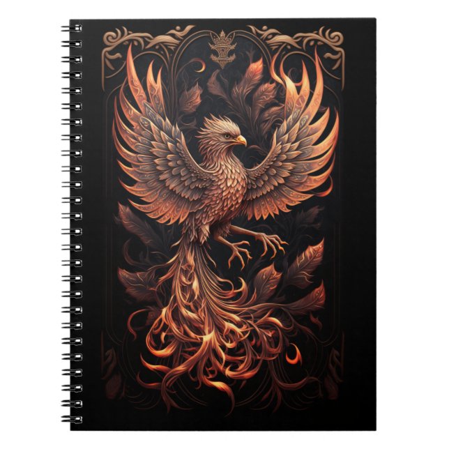 Caderno Espiral phonix tocando Spiral Photo Notebook (Frente)
