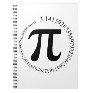 Caderno Espiral Pi - π