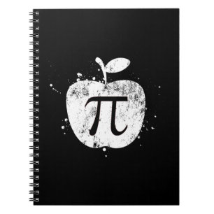 Caderno Espiral Pi Apple Pie Funny