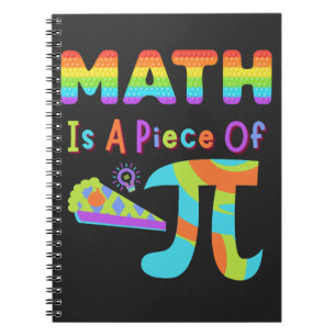 Caderno Espiral Pi Day 2023 Matemática É Um Pedaço De Letras Pi Ra