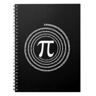 Caderno Espiral Pi Matemática Pi Math