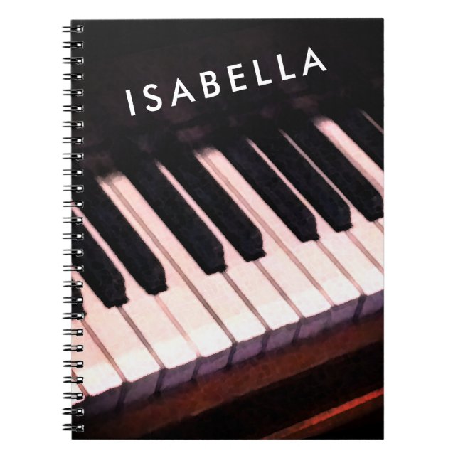 Caderno Espiral Piano (Frente)