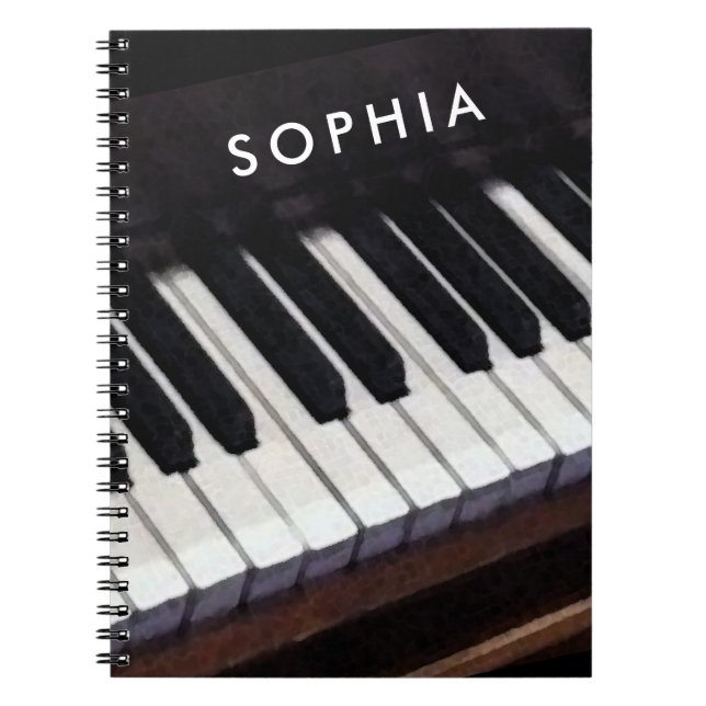 Caderno Espiral Piano (Frente)