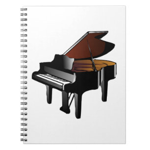 Caderno Espiral Piano