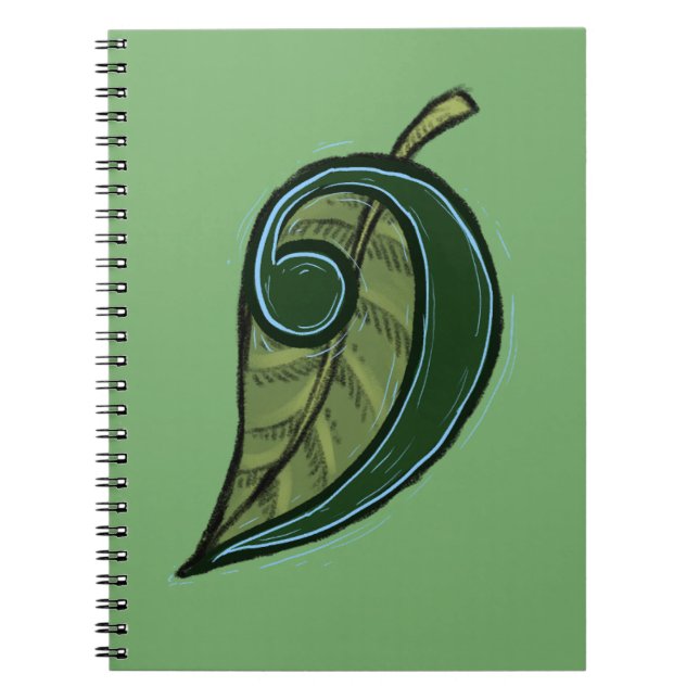 Caderno Espiral Piano Forest Bclf notebook (Frente)