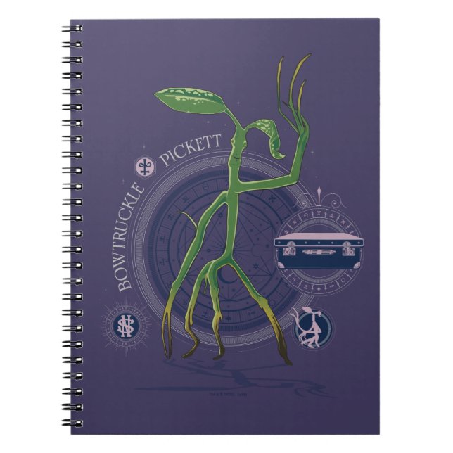Caderno Espiral PICKETT™ O Gráfico BOWTRUCKLE™ (Frente)