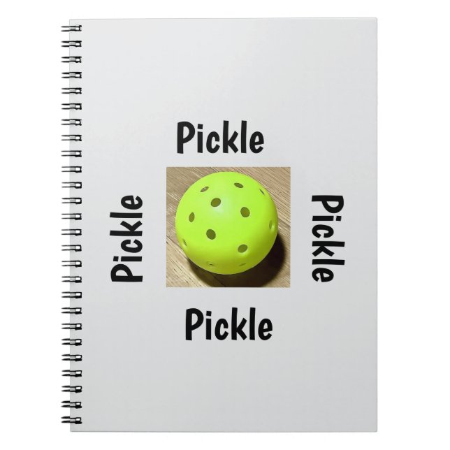 Caderno Espiral Pickleball  (Frente)