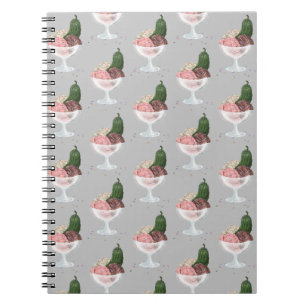 Caderno Espiral Picles n Sorvete