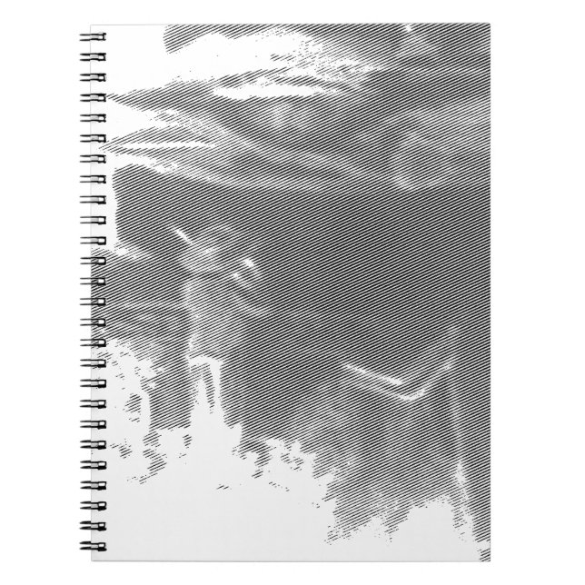 Caderno Espiral Picnic by the Seashore concert scene (Frente)