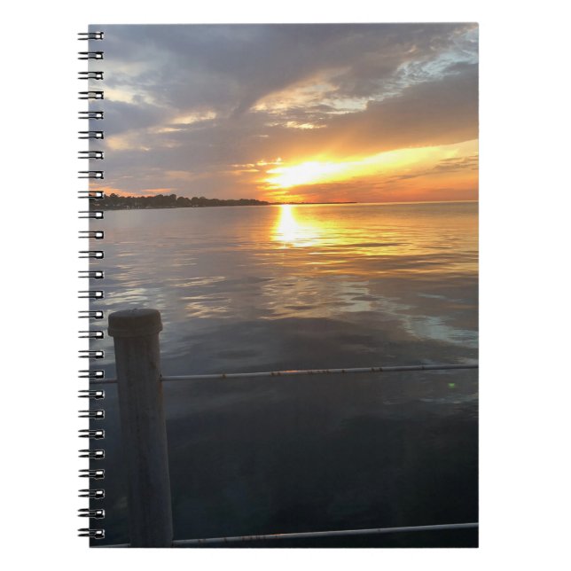 Caderno Espiral Pier Sunset (Frente)
