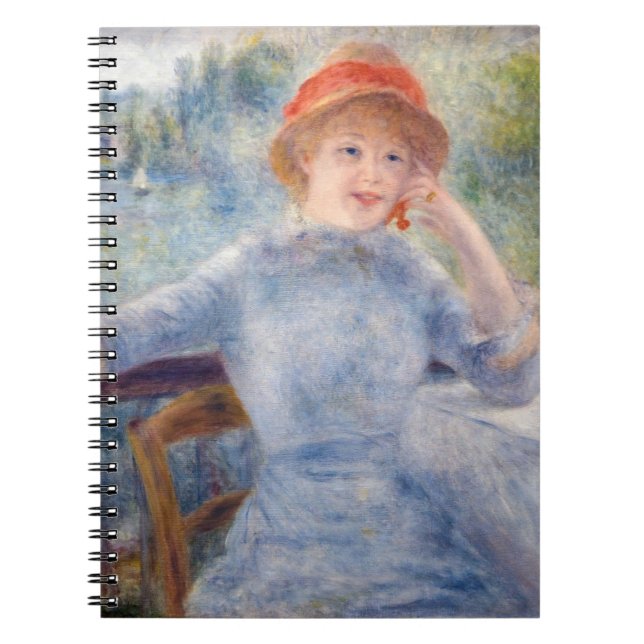 Caderno Espiral Pierre Auguste Renoir - Alphonsine Fournaise (Frente)