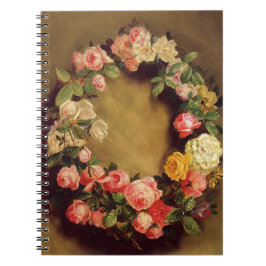 Caderno Espiral Pierre-Auguste Renoir - Coroa de Rosas