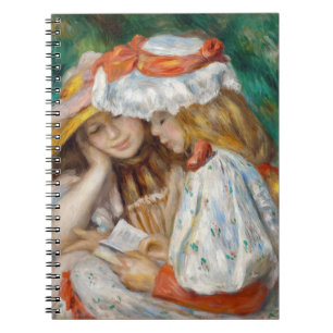 Caderno Espiral Pierre-Auguste Renoir - Duas Meninas Lendo