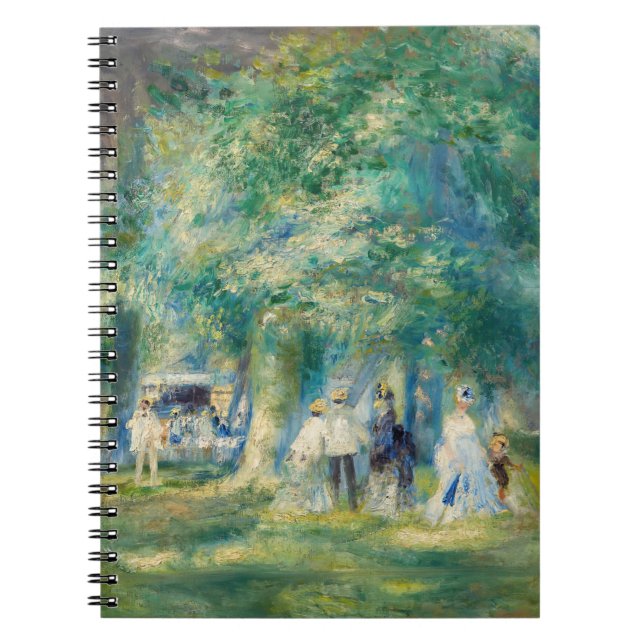 Caderno Espiral Pierre-Auguste Renoir - O Partido na Nuvem Santo (Frente)