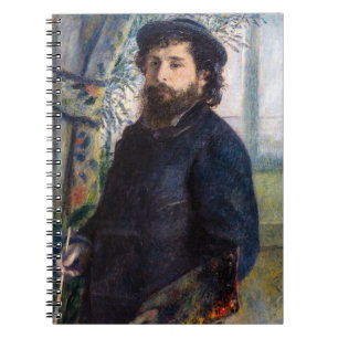 Caderno Espiral Pierre Auguste Renoir - Retrato de Claude Monet