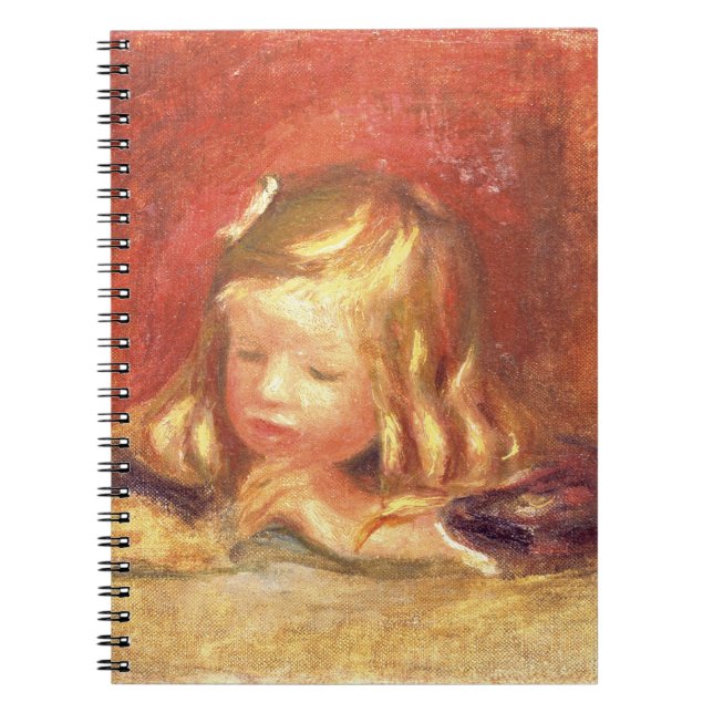 Caderno Espiral Pierre um Coco de Renoir | na mesa (Frente)