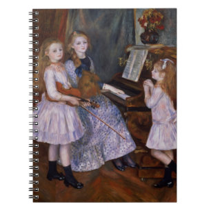 Caderno Espiral Pierre um Renoir as filhas de Catulle Mendes