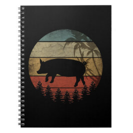 CADERNO ESPIRAL PIG DE VINTAGEM