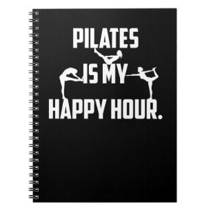 Caderno Espiral Pilates is my happy hour