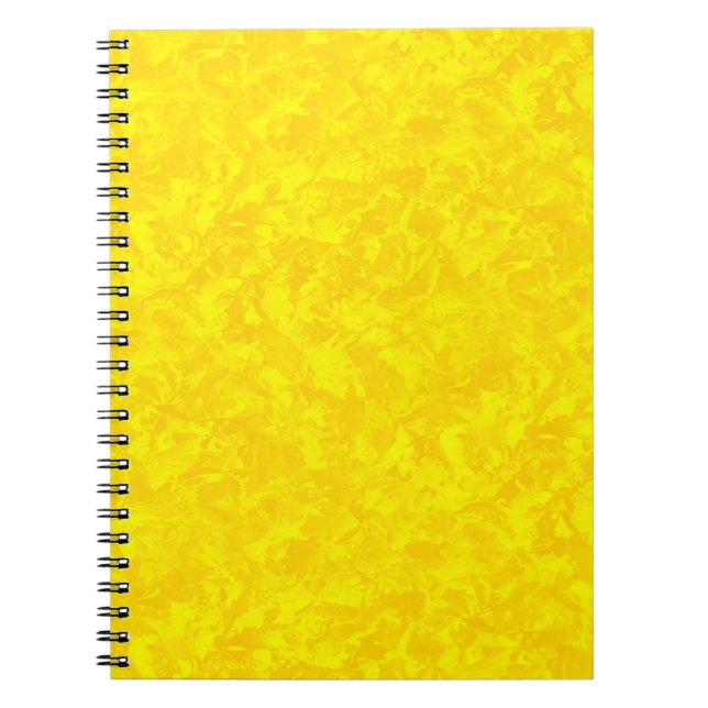 Caderno Espiral Pilha de Folha Amarela (Frente)