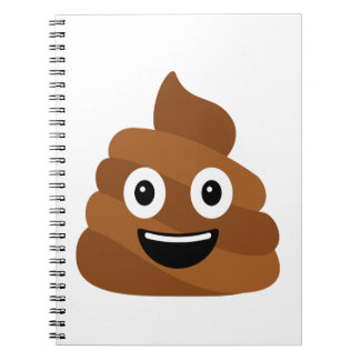 Caderno Espiral Pilha de Poo Emoji Mug