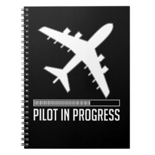 Caderno Espiral Piloto em andamento