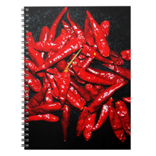 Caderno Espiral Pimenta Quente - Vida Estática