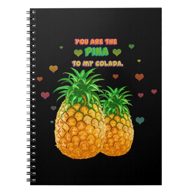 Caderno Espiral Pina Colada Pineapple (Frente)
