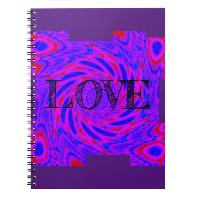 CADERNO ESPIRAL PINCO DE AMOR (Frente)