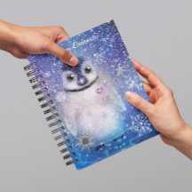 Pinguim com um notebook cardíaco