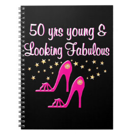 CADERNO ESPIRAL PINK 50 ANOS JOVENS E FABULOSOS
