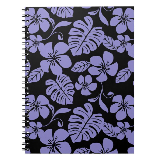 CADERNO ESPIRAL PINK BIKINI (PRETO/LAVANDA) (Frente)