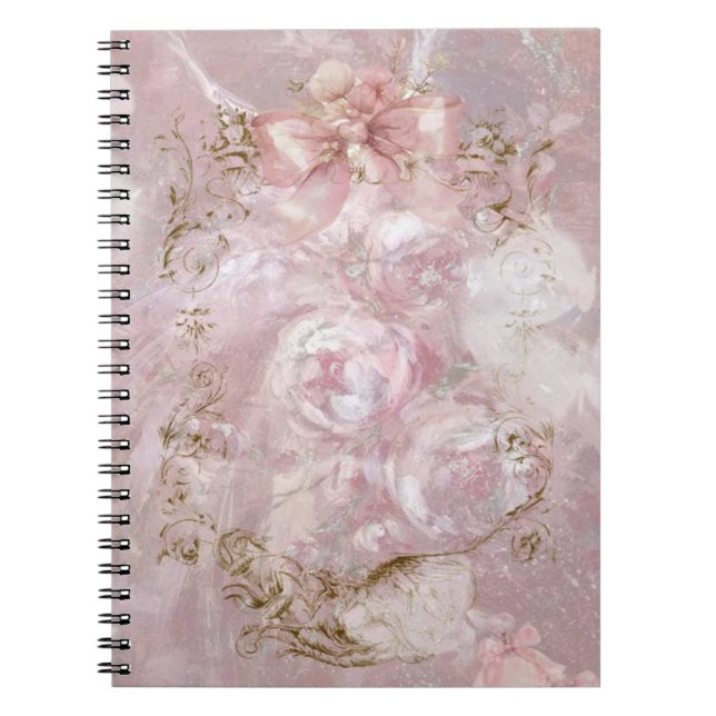 Caderno Espiral Pink Pastel (Frente)