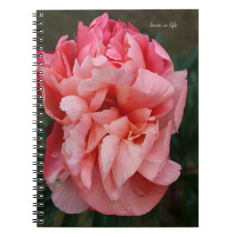 Caderno Espiral Pink Peony