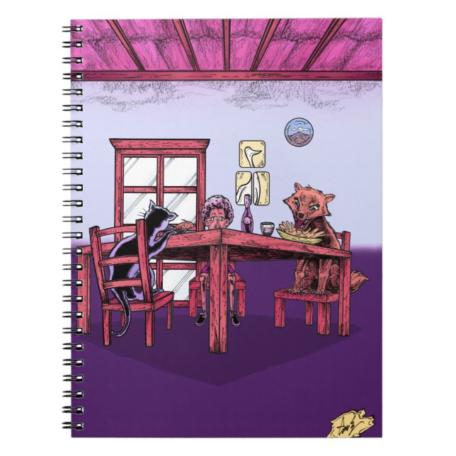 Caderno Espiral Pinocchio - Banquet (Frente)