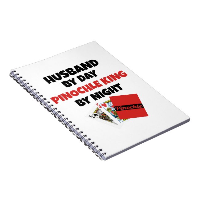 Caderno Espiral Pinochle King Husband (Lado Direito)