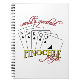 Caderno Espiral Pinochle Player