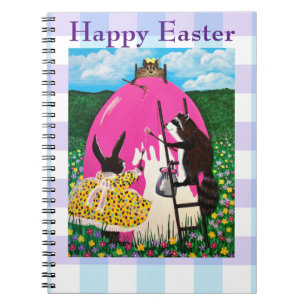 Caderno Espiral Pintando o notebook GIGANTE EGG