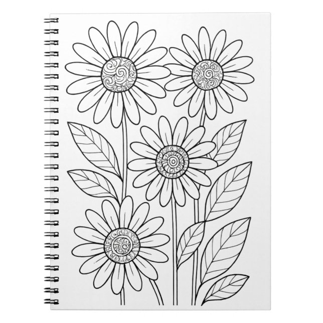 Caderno Espiral Pinte Você Mesmo  (Frente)